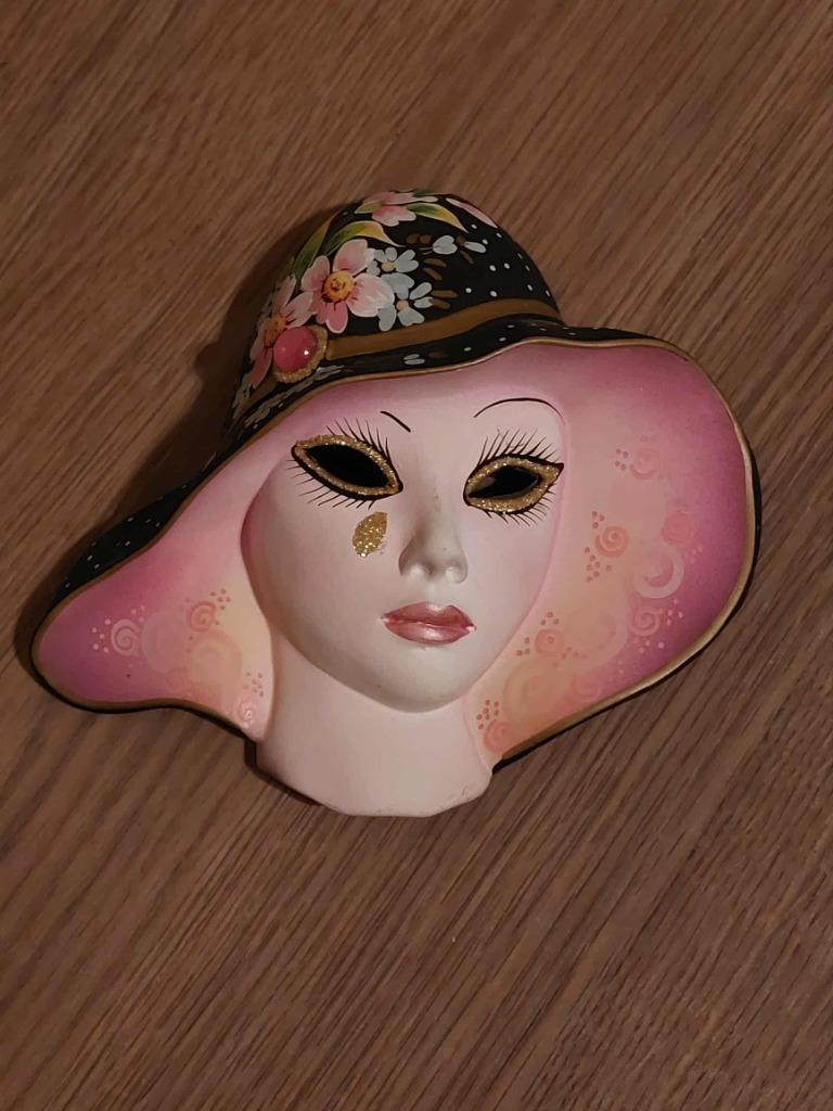 decoratief Venetiaans muurmasker, Verzenden, Zo goed als nieuw