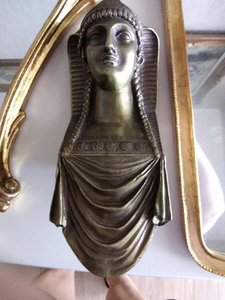 Bronzen origineel Schouwgarnituur, Antiek en Kunst, Curiosa en Brocante, Ophalen