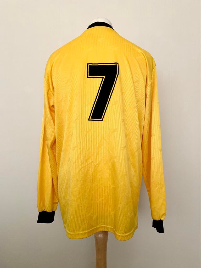 FC Black-Star Neder-Over-Heembeek 2000s #7 match worn, Sports & Fitness, Taille XL, Utilisé, Maillot