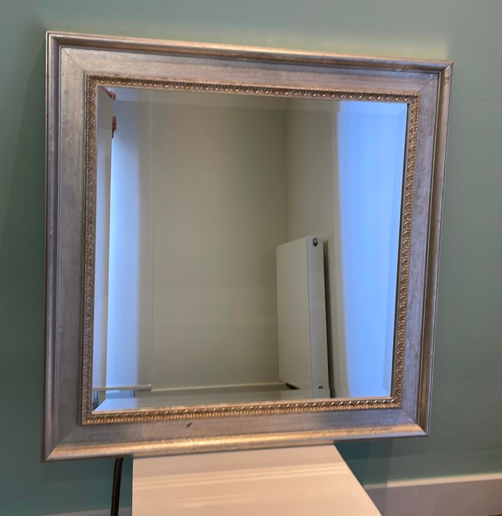 Superbe miroir 74 x 74 cm, Maison & Meubles, Enlèvement, Comme neuf