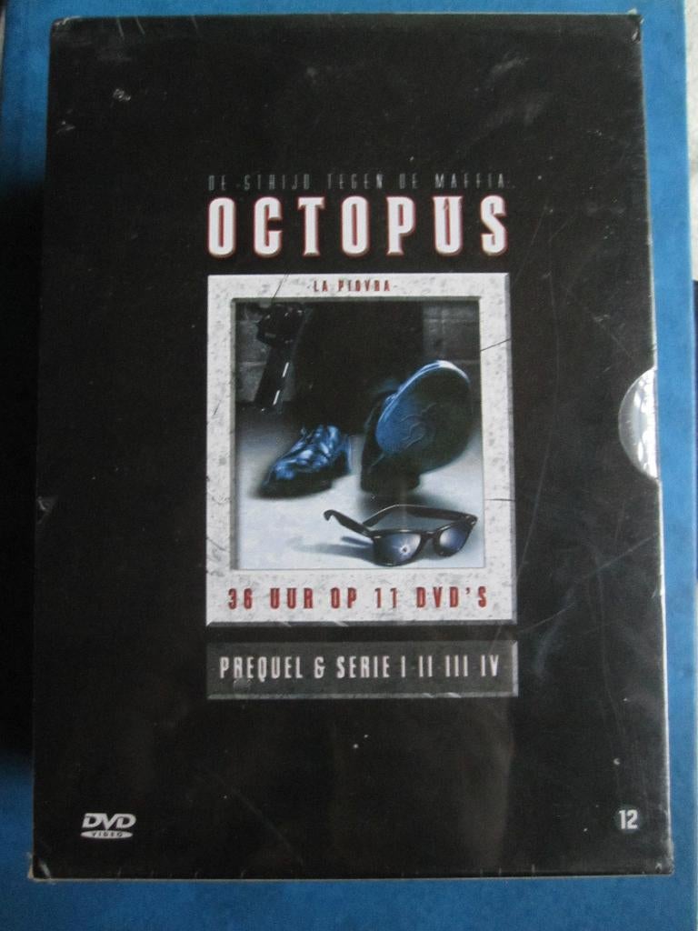 octopus (la piovra) - prequel & Serie 1, 2, 3 en 4 (11 disc), Boxset, Ophalen of Verzenden, Nieuw in verpakking, Vanaf 12 jaar