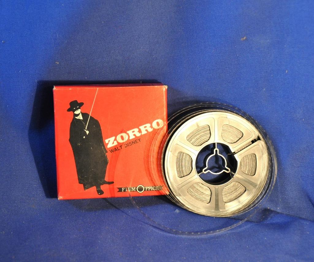 bobine film super 8 walt disney zorro s'en mele (1), Audio, Tv en Foto, Filmrollen, 8mm film, Ophalen of Verzenden