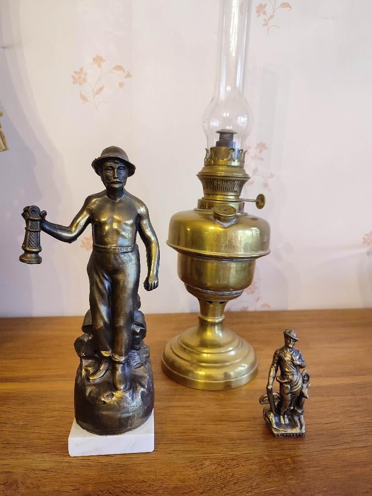 Quinquet - Statue mineur - Statue St Hubert, Enlèvement