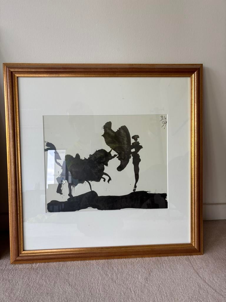 Pablo - Picasso - Toros-Y-stierenvechters-, Antiek en Kunst, Ophalen
