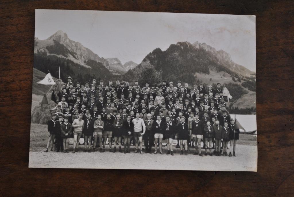 Photo originale cure d'air des mutualités chrétiennes 1965, Enlèvement ou Envoi