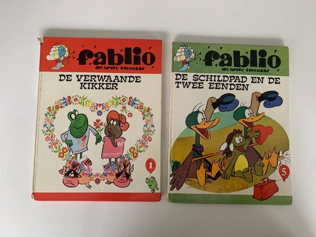 2 boeken Fablio, de grote tovenaar, Ophalen of Verzenden, Gelezen, Fictie algemeen