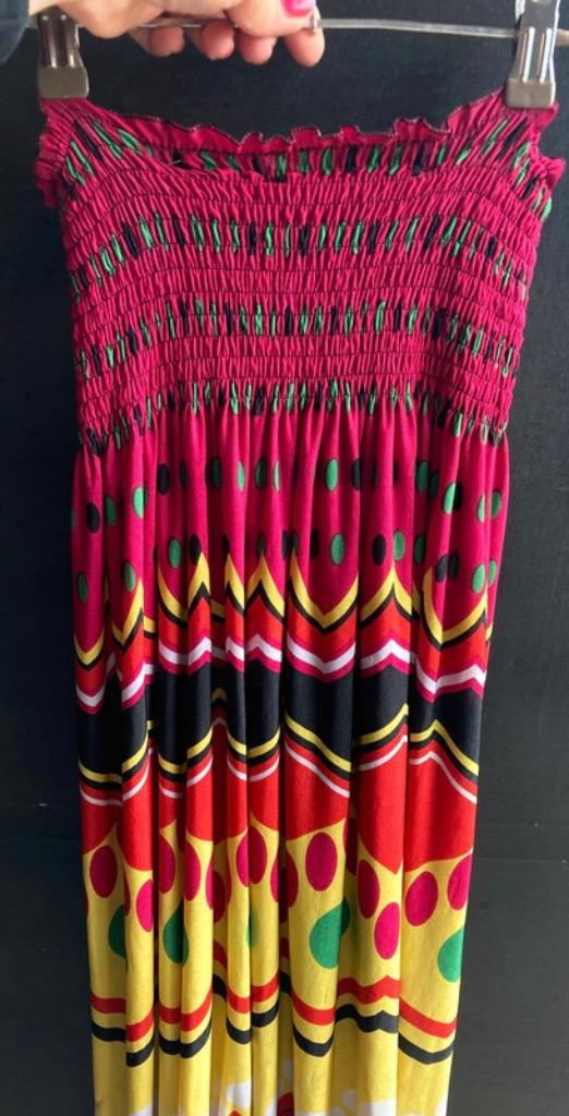 Felgekleurde bandeau jurk small/36, Kleding | Dames, ANDERE, Overige kleuren, Ophalen of Verzenden, Zo goed als nieuw