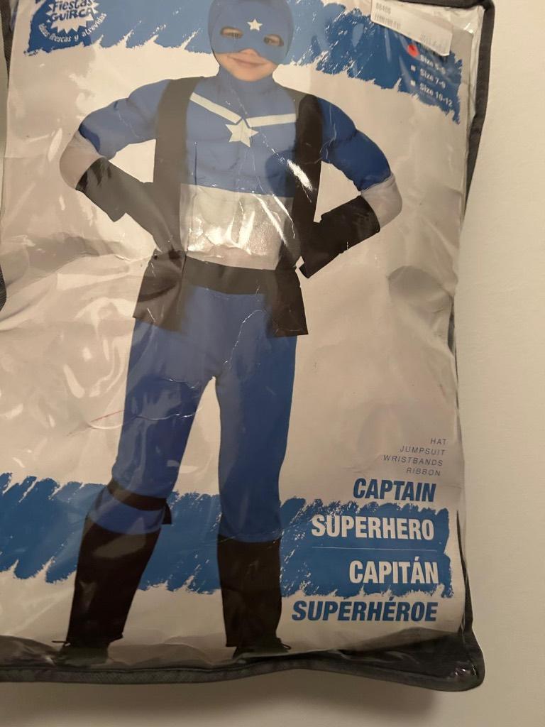 Superheld pak, Kinderen en Baby's, Carnavalskleding en Verkleedspullen, Ophalen, Zo goed als nieuw