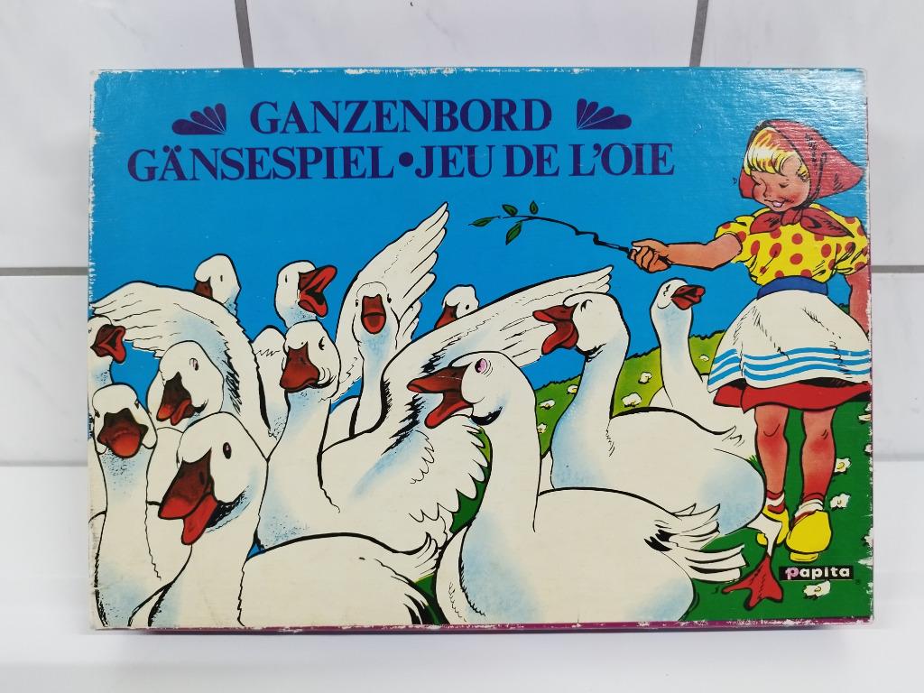 Origineel ganzenbord van Papita, Vijf spelers of meer, Ophalen of Verzenden, Zo goed als nieuw, Papita