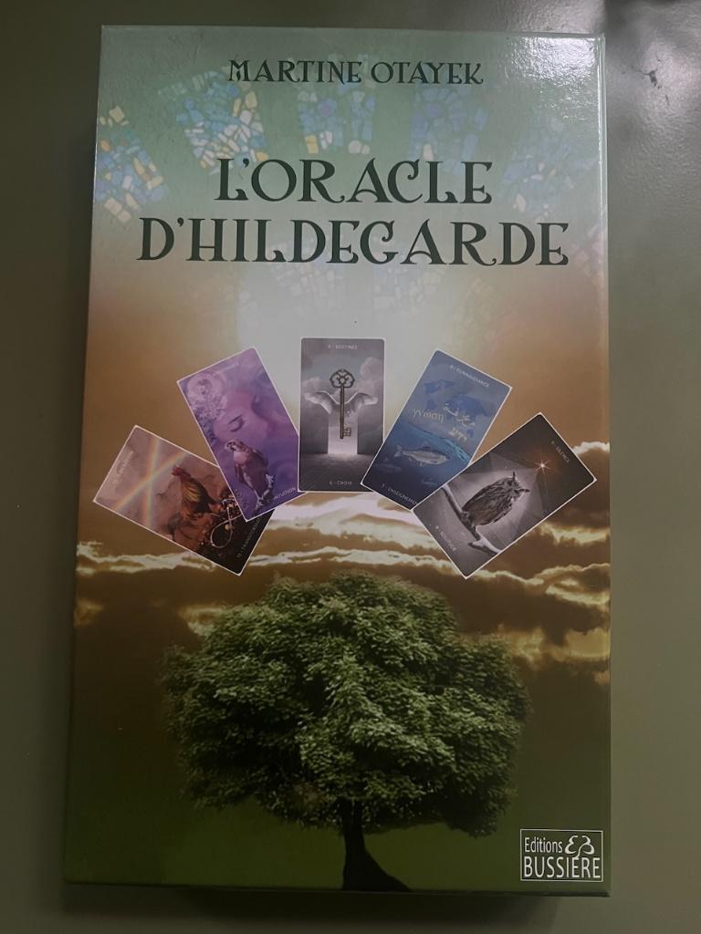 Coffret Oracle d'Hildegarde, Enlèvement, Utilisé, Tarot ou Tirage de Cartes