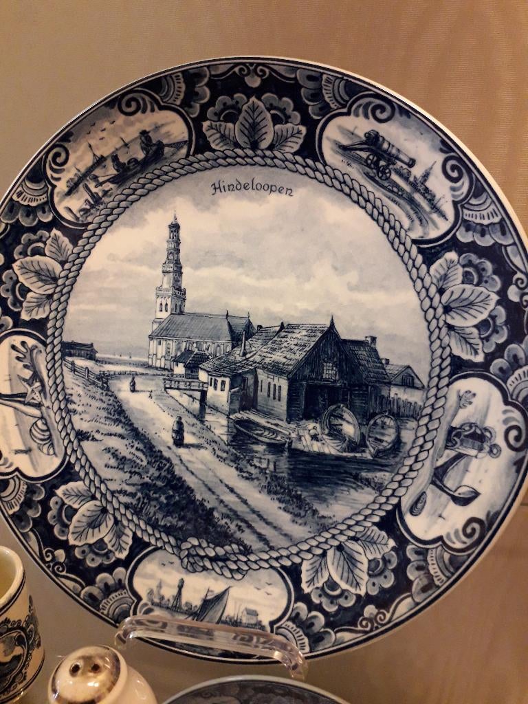 12 delft borden, Antiquités & Art, Antiquités | Céramique & Poterie, Enlèvement
