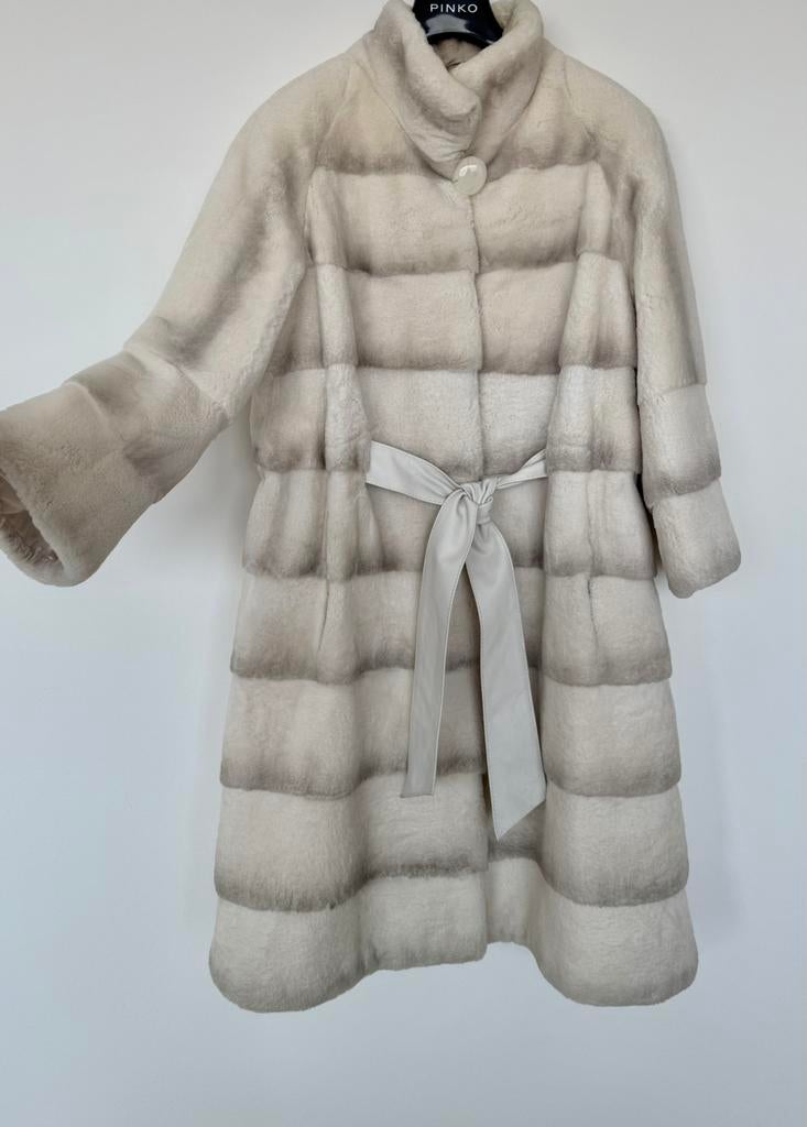 Bont jas, Kleding | Dames, Maat 38/40 (M), Nooi, Noi, Wit, Nieuw