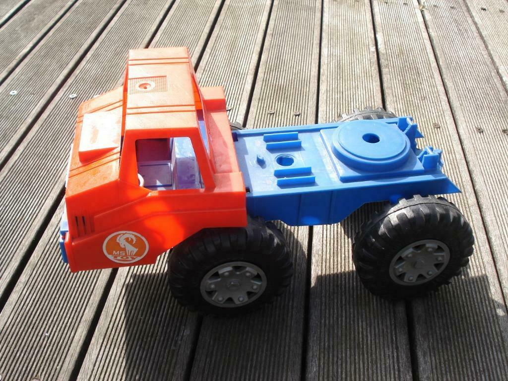 Grote vrachtwagen, retro, Kinderen en Baby's, Ophalen of Verzenden, Zo goed als nieuw
