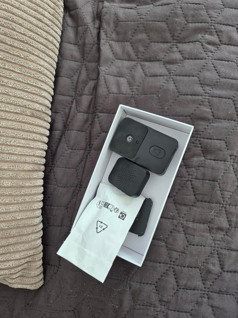 Sonnette vidéo HD WiFi sans fil, Enlèvement ou Envoi, Compatible avec les smartphones, Comme neuf, Sans fil