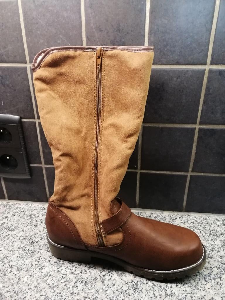 laarzen hoog bruin merk walkx - maat 40 - nieuw, Kleding | Dames, Hoge laarzen, Walkx, Bruin, Nieuw