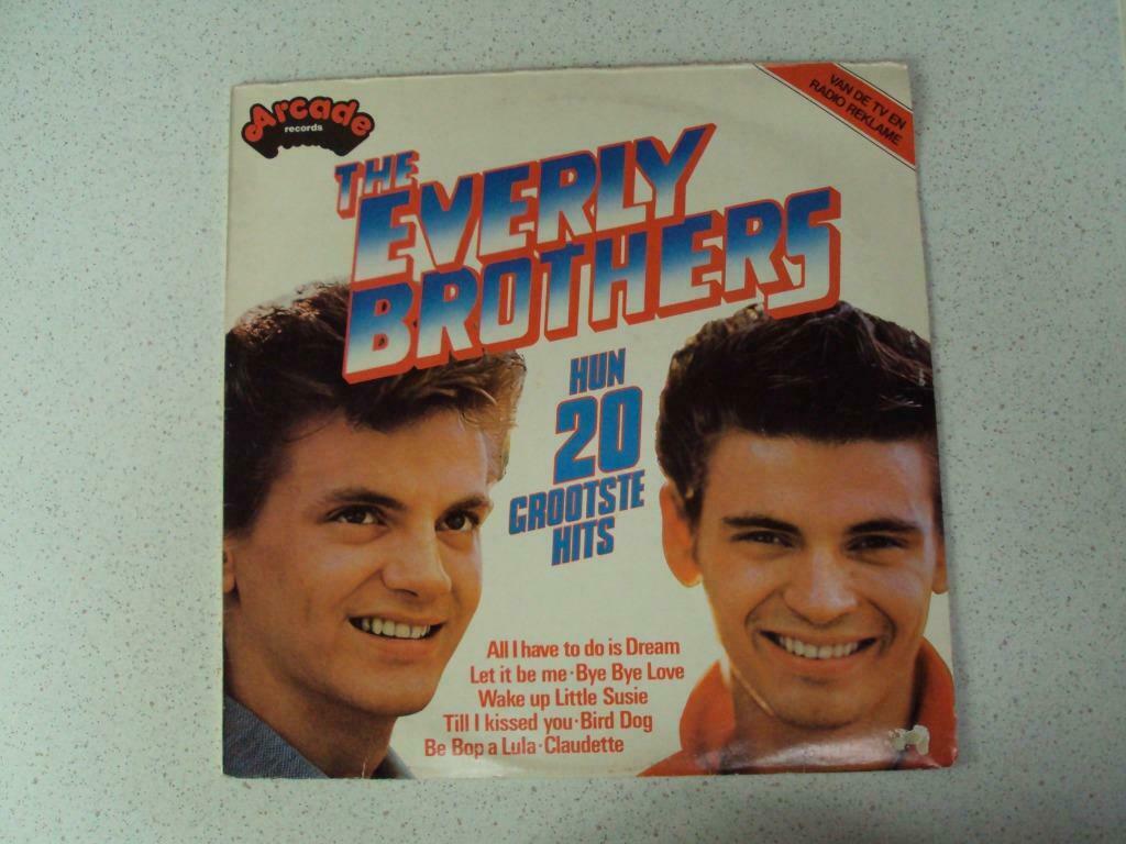 LP "The Everly Brothers" Hun 20 Grootste Hits ! anno 1977., Enlèvement ou Envoi, 12 pouces