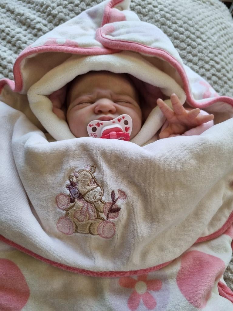 Reborn baby, Verzamelen, Poppen, Ophalen of Verzenden, Nieuw, Babypop, Levensecht of Reborn