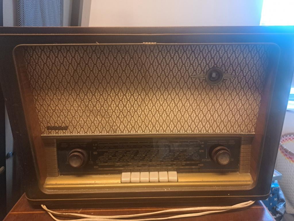 Ancienne radio Radiobell RB 316-D, Ophalen, Radio