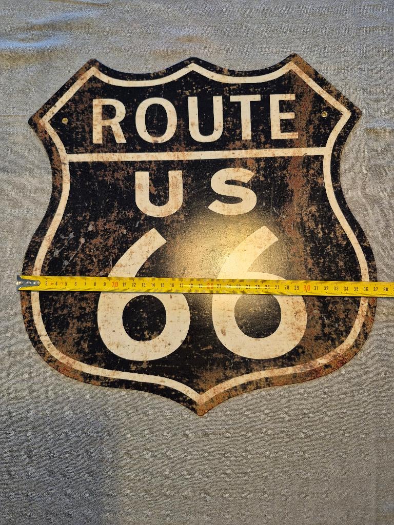 Plaque décoration murale Route 66, Maison & Meubles, Enlèvement ou Envoi, Neuf