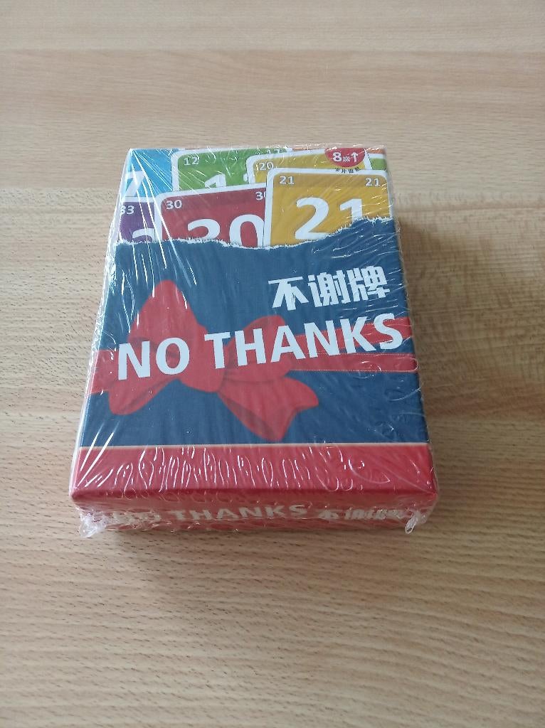 Kaartspel ' no thanks ' nieuw, Vijf spelers of meer, Ophalen of Verzenden, Nieuw, Andere