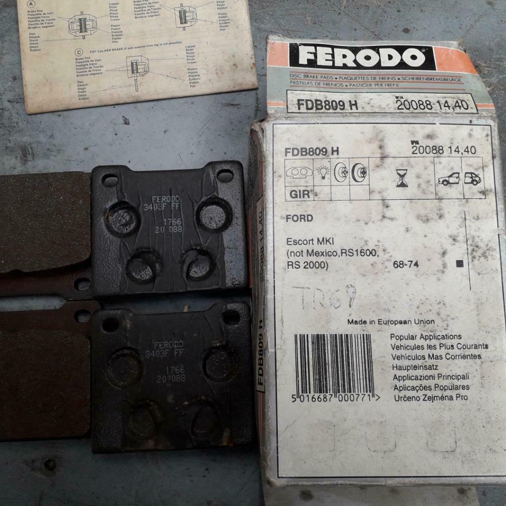 Ford escort Remblokken, Auto-onderdelen, Ophalen of Verzenden, Ford