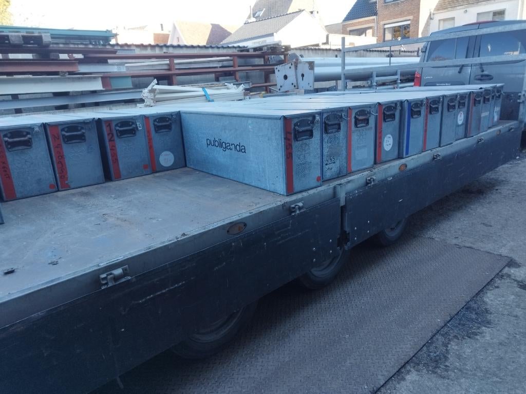 Boîtes de rangement en métal - bac à matériaux - OCTANORM, Enlèvement ou Envoi, Utilisé, Info@timshop.be, Octanorm