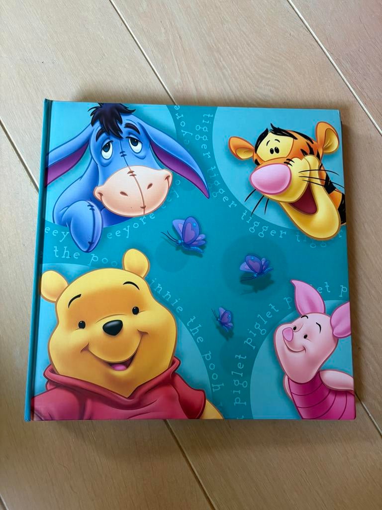 Album photo et tirelire de Winnie l'ourson, Collections, Enlèvement ou Envoi, Winnie l'Ourson ou amis, Comme neuf, Autres types