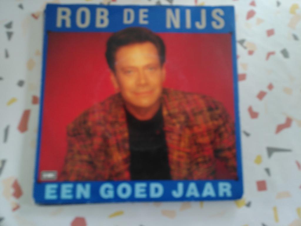 45T ROB DE NIJS--EEN GOED JAAR---, Cd's en Dvd's, Vinyl Singles, Ophalen of Verzenden, Gebruikt, Nederlandstalig
