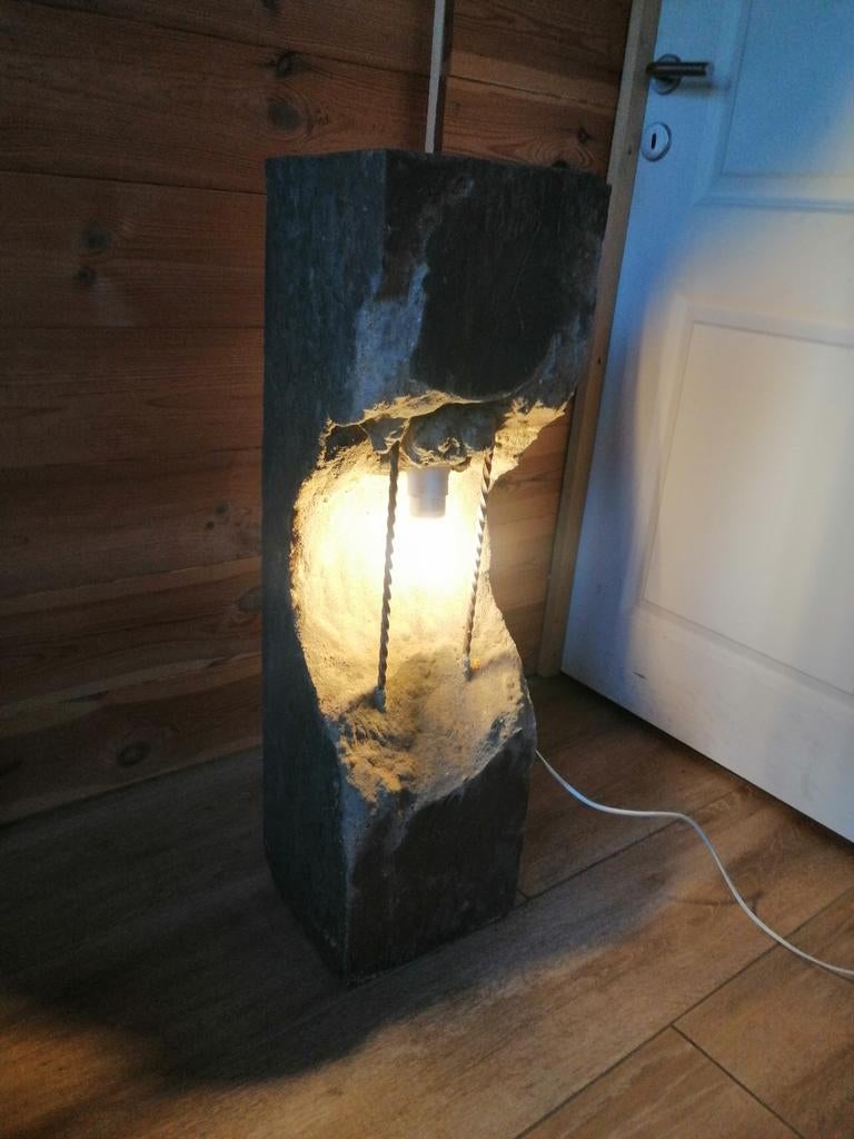 Lampe béton