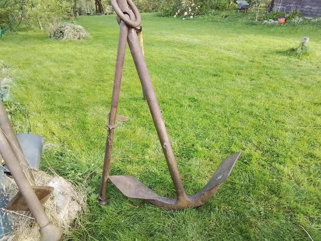 Bootanker, Ophalen, Zo goed als nieuw