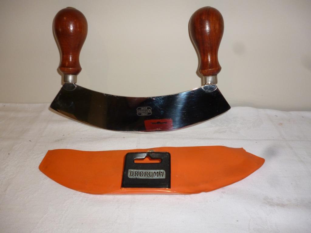 Couteau de cuisine couperet pour herbes légumes INOX ORBRUMA, Enlèvement ou Envoi
