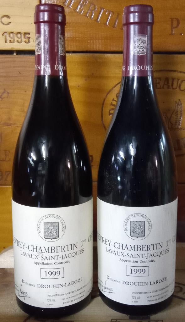 GEVREY-CHAMBERTIN - LAVAUX SAINT-JACQUES - 1999, Collections, Vins, Neuf, Pleine, Enlèvement, Vin rouge