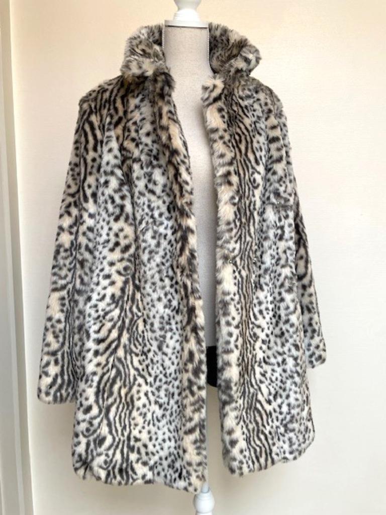 Winterjas faux fur - Maat M - Nieuw !, Maat 38/40 (M), New Look, Beige, Nieuw