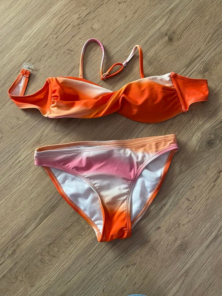Bikini, Zo goed als nieuw, Maat 128, Meisje, Badpak