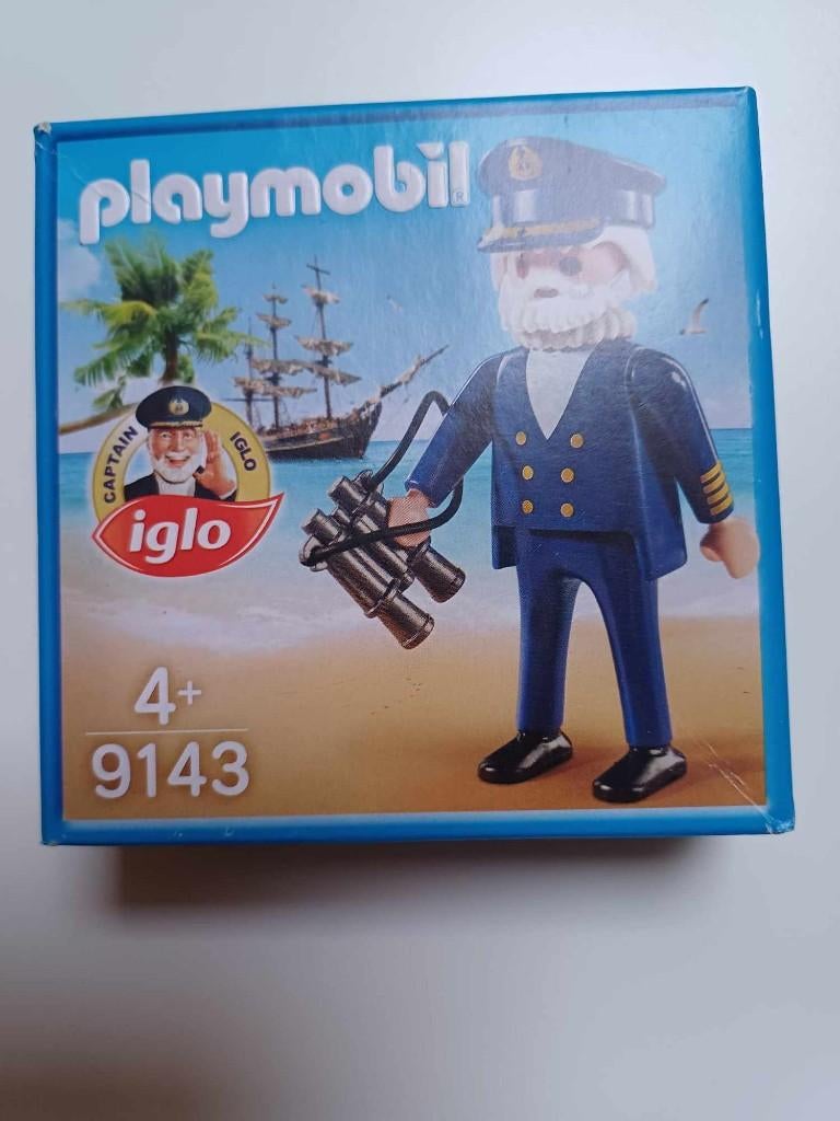 Zeldzame playmobil Captain Iglo 9143 Milka Nieuw, Enlèvement, Neuf