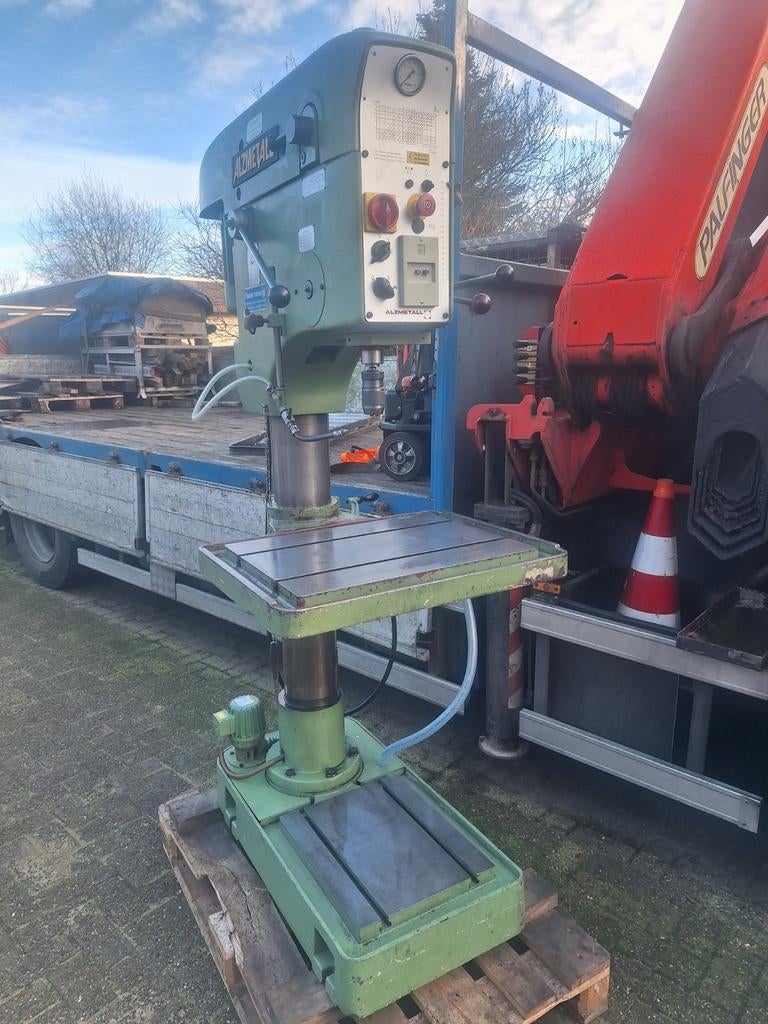 Alzmetall  kolomboormachine, Ophalen, Gebruikt, Kolomboormachine