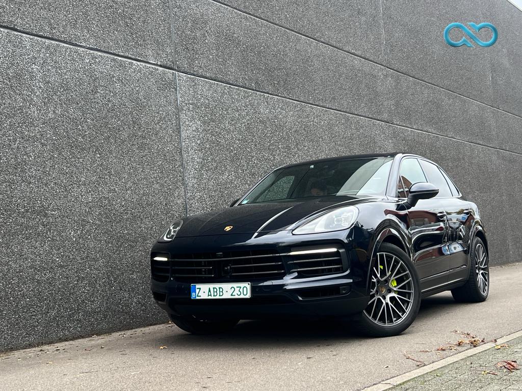 Porsche Cayenne E-Hybrid Platinum Edition 2022 Garantie, Auto's, Automaat, Cayenne, Euro 6, Blauw
