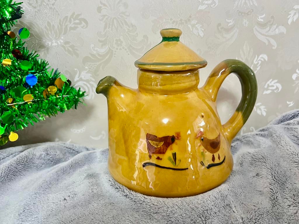 Keramische theepot, Ophalen of Verzenden, Zo goed als nieuw