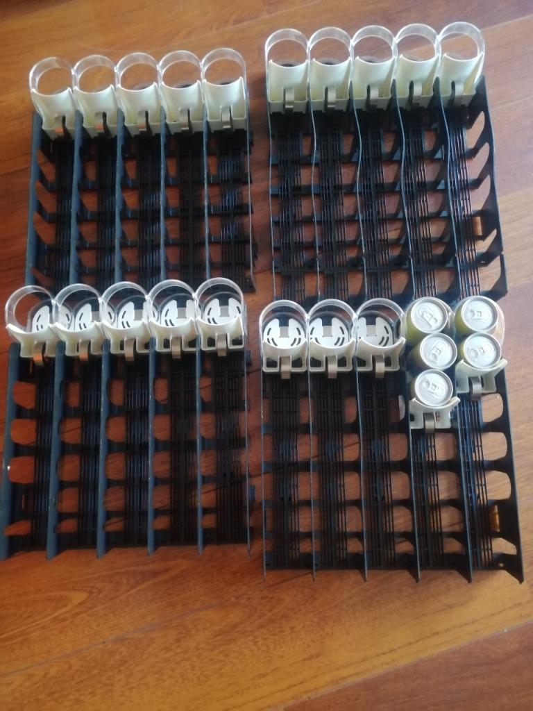rack plastique distributeur auto de canettes pour frigo, Enlèvement ou Envoi, Utilisé