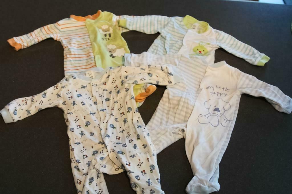 Pyjama - kruippak maat 56 of 1 maand, Gebruikt, C&A, Jongetje of Meisje, Ophalen of Verzenden