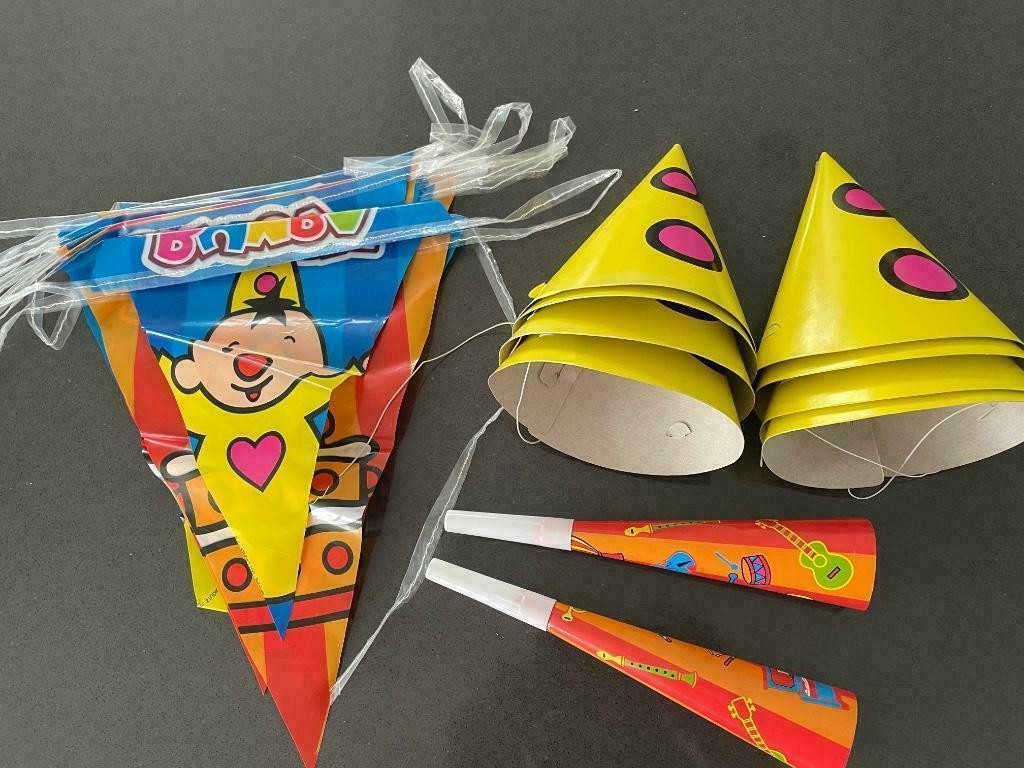 Feestmateriaal Bumba, Spider-Man, de smurfen, Winnie The Po, Enlèvement ou Envoi, Utilisé, Garçon ou Fille