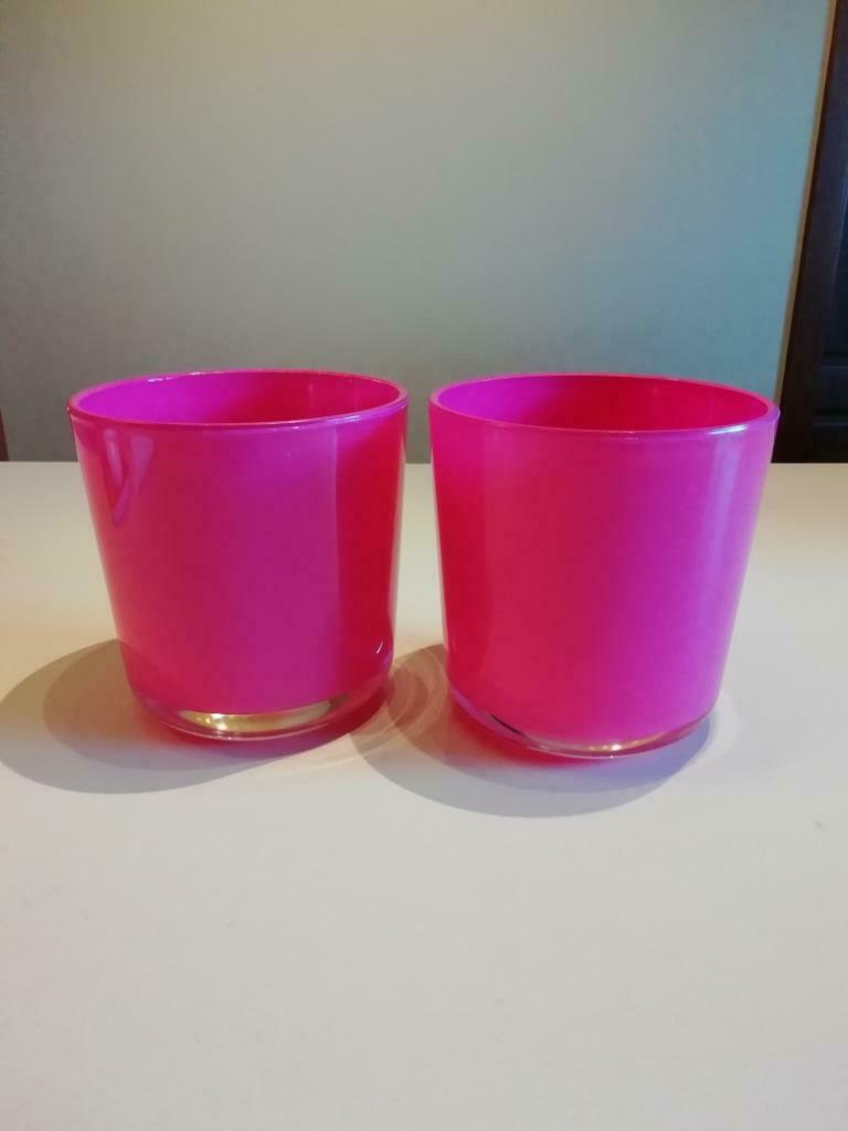 Pot de fleur, Enlèvement ou Envoi, Moins de 25 cm, Rond, Utilisé