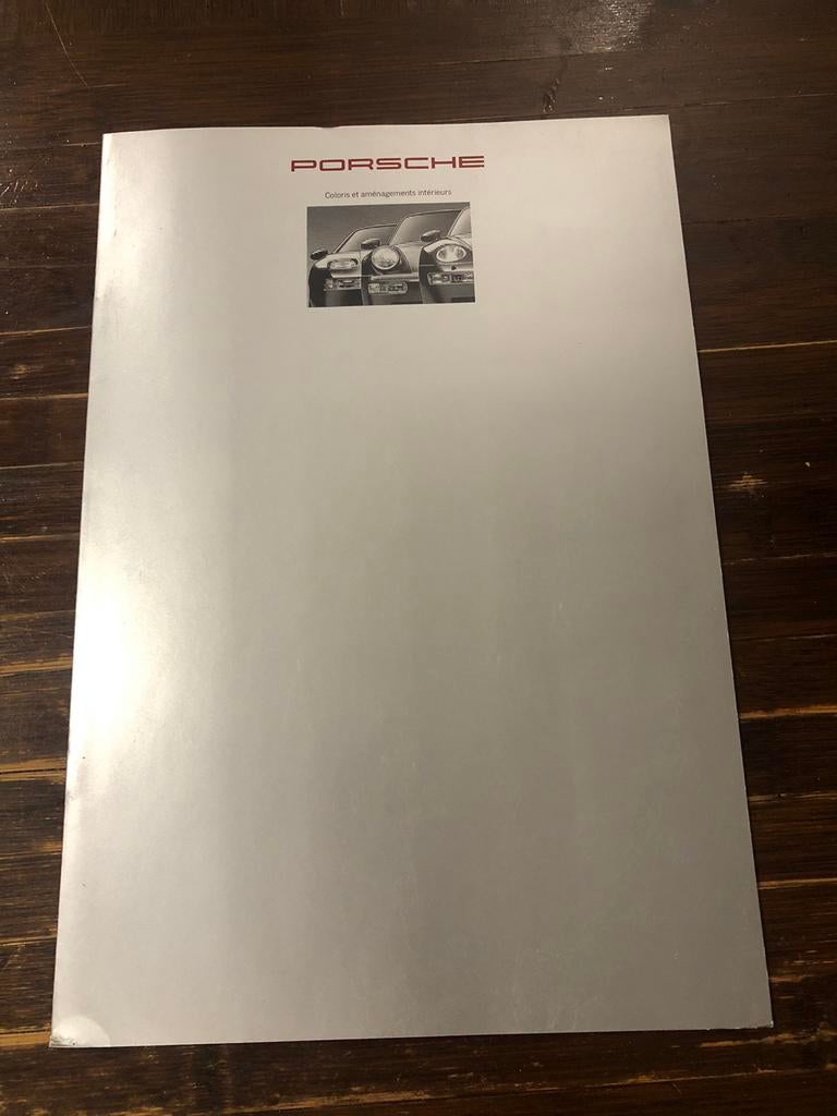 catalogue brochure Porsche 911 968 928 gts, Ophalen, Zo goed als nieuw, Porsche