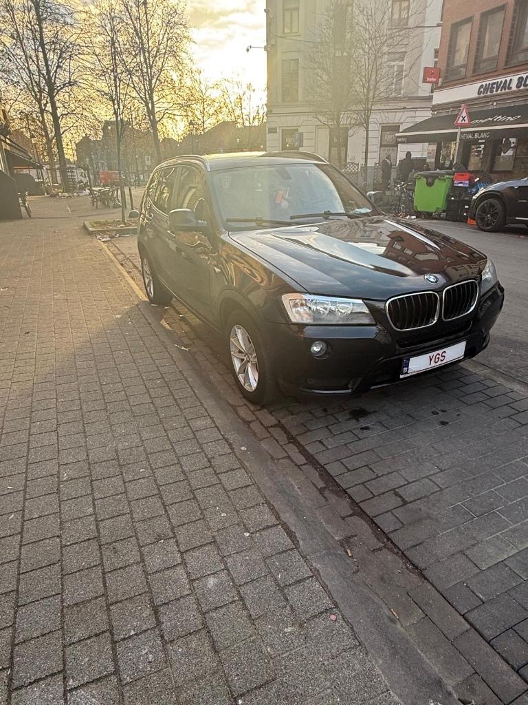 BMW X3 sDrive 18d, Auto's, Euro 5, Achterwielaandrijving, Zwart, USB