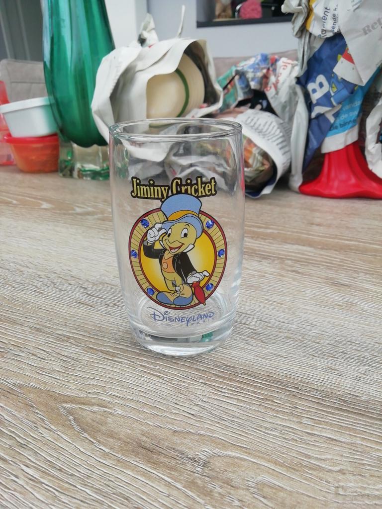 Jiminy cricket glas., Enlèvement ou Envoi, Autres personnages, Comme neuf, Service