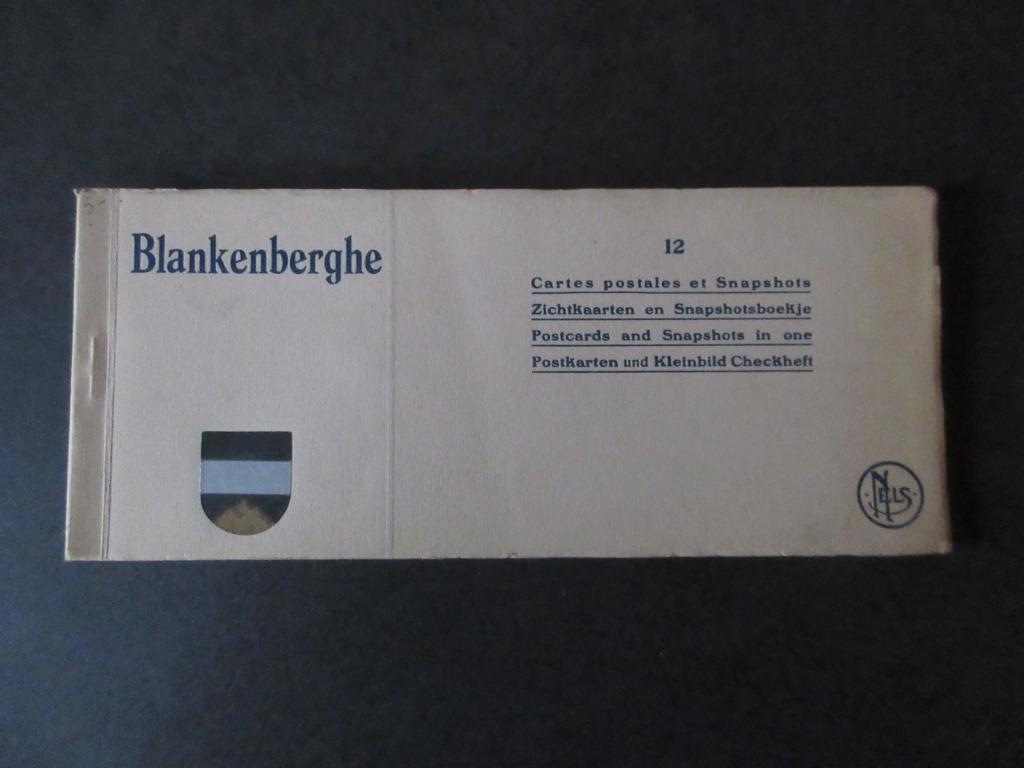 Postkaartenboekje Blankenberghe, Ophalen of Verzenden, 1940 tot 1960, Gelopen, West-Vlaanderen