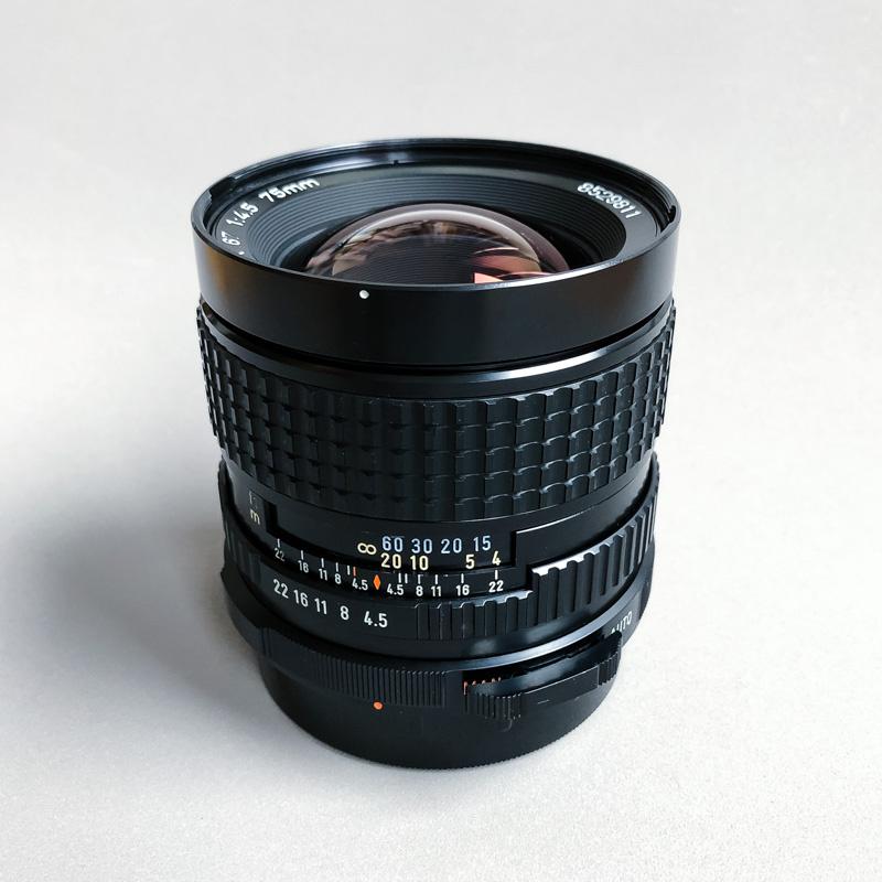 PENTAX 75MM F4.5 SMC, TV, Hi-fi & Vidéo, Photo | Lentilles & Objectifs, Utilisé, Objectif grand angle, Enlèvement