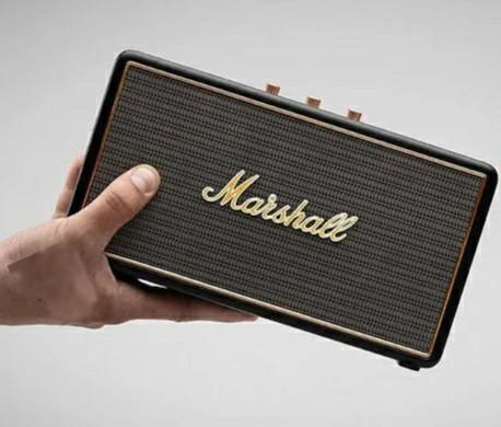 Enceintes Bluetooth portables  Marshall Stockwell Noir, Enlèvement ou Envoi