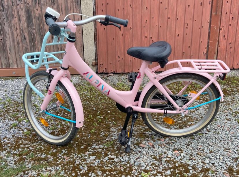 Kinderfiets Alpina 16 inch, Fietsen en Brommers, Fietsen | Meisjes, Ophalen, Zo goed als nieuw