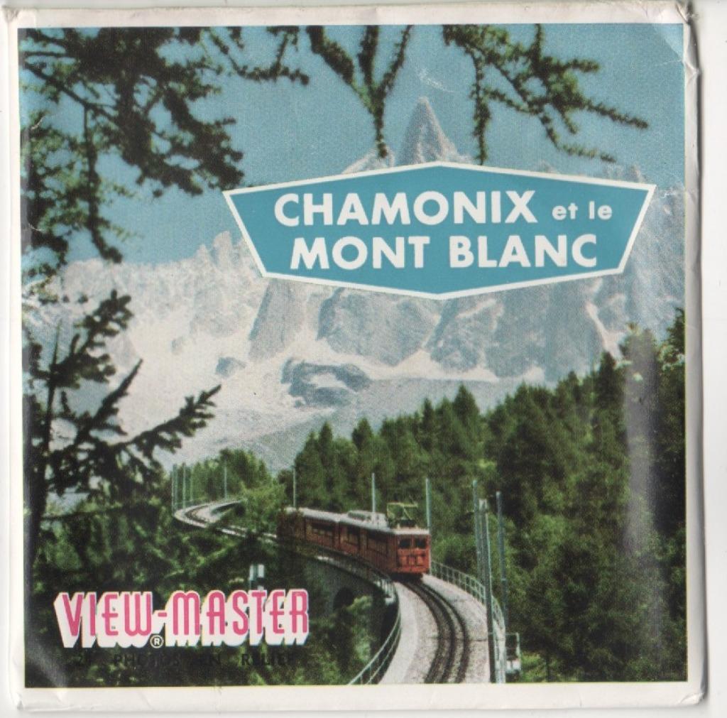 View-master Chamonix en Mont Blanc C 181 zie foto's, Ophalen of Verzenden